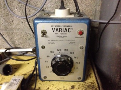 Variac à 170 volts